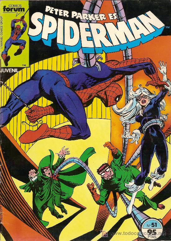 C&oacute;mics: Sp&iacute;derman, n&ordm; 51. C&oacute;mics F&oacute;rum. 1984. - Foto 1