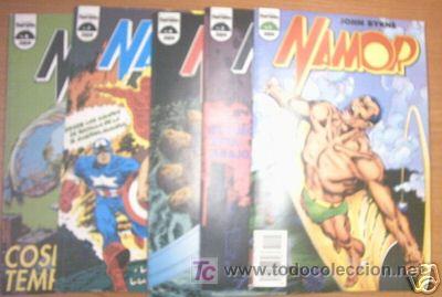 C&oacute;mics: NAMOR. LOTE N&ordm; 1,3,4,5,7,8.COMICS FORUM.1990.MARVEL - Foto 1