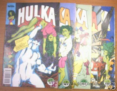 C&oacute;mics: HULKA. LOTE COMICS 7,8,9,10,11.MARVEL COMICS - Foto 1