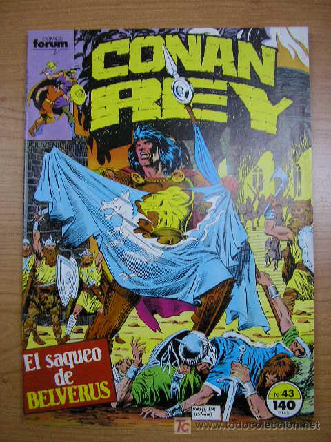 C&oacute;mics: CONAN REY, N&ordm; 43, FORUM, A&Ntilde;O 1985 - Foto 1