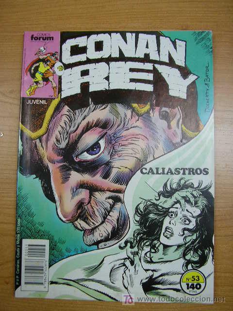 C&oacute;mics: CONAN REY, N&ordm; 53, FORUM, A&Ntilde;O 1985 - Foto 1