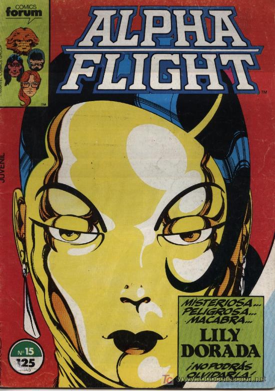 C&oacute;mics: Alpha Flight  -  n&ordm; 15  -  Ed. Forum 1.984 - Foto 1