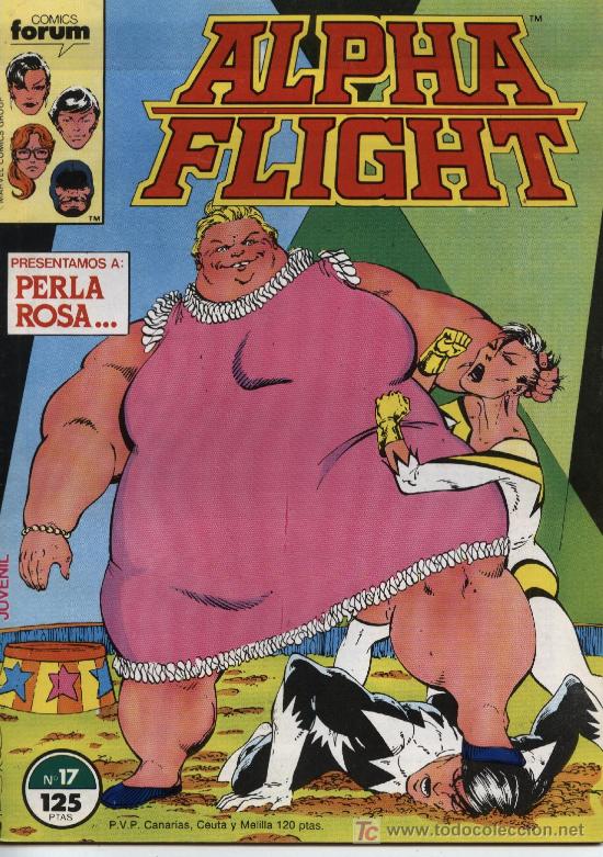 C&oacute;mics: Alpha Flight  -  n&ordm; 17  -  Ed. Forum 1.984 - Foto 1