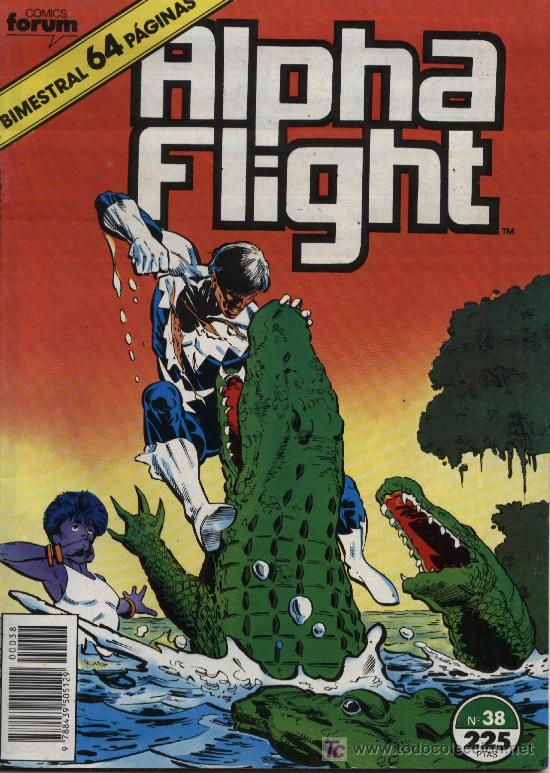 C&oacute;mics: Alpha Flight  -  n&ordm; 38  -  Ed. Forum 1.984 - Foto 1