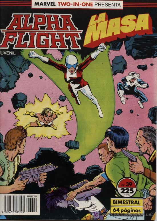 C&oacute;mics: Alpha Flight  -  n&ordm; 39  -  Ed. Forum 1.984 - Foto 1