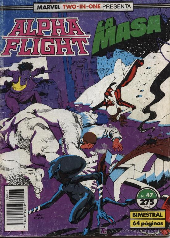 C&oacute;mics: Alpha Flight  -  n&ordm; 47  -  Ed. Forum 1.984 - Foto 1