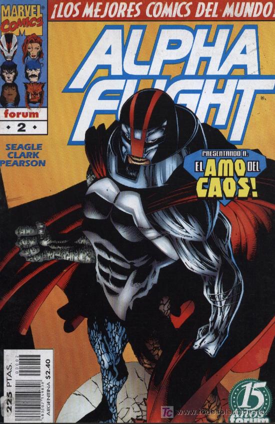 C&oacute;mics: Alpha Flight  -  n&ordm; 2  -  Ed. Forum 1.996 (Vol.2) - Foto 1