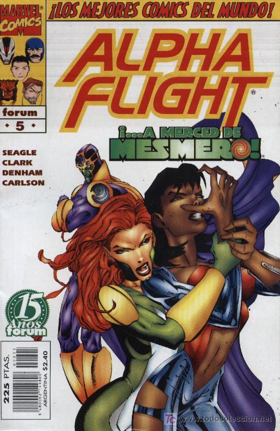 C&oacute;mics: Alpha Flight  -  n&ordm; 5  -  Ed. Forum 1.996 (Vol.2) - Foto 1