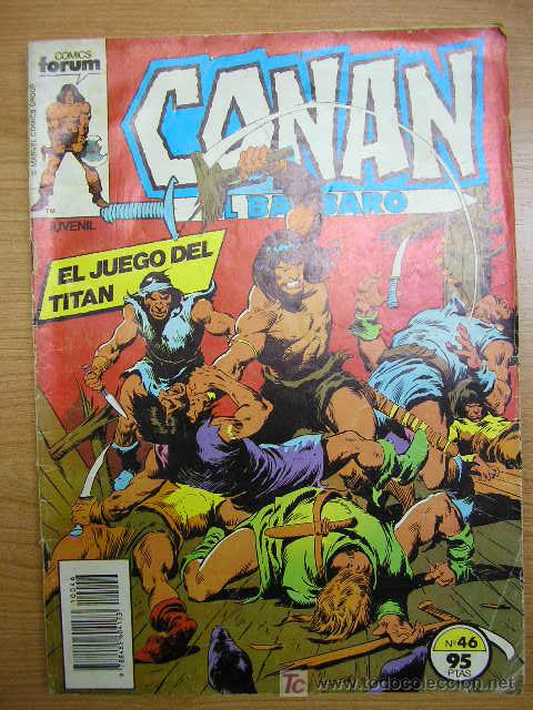 C&oacute;mics: CONAN, N&ordm; 46, FORUM, 1983 - Foto 1