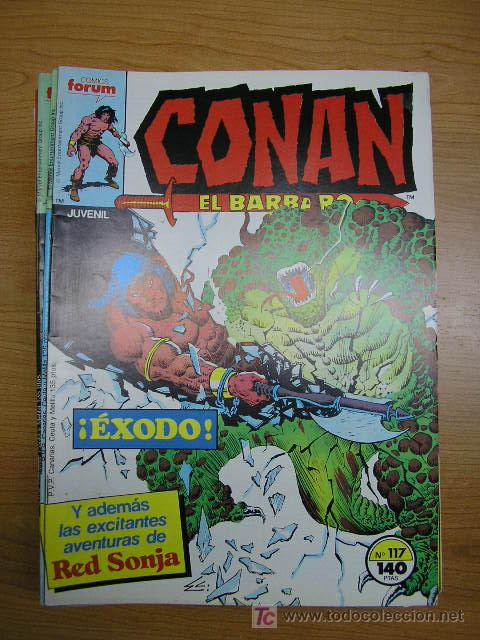 C&oacute;mics: CONAN, N&ordm; 117, FORUM, A&Ntilde;O 1987 - Foto 1