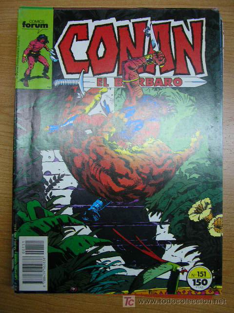 C&oacute;mics: CONAN, N&ordm; 151, FORUM, A&Ntilde;O 1989 - Foto 1