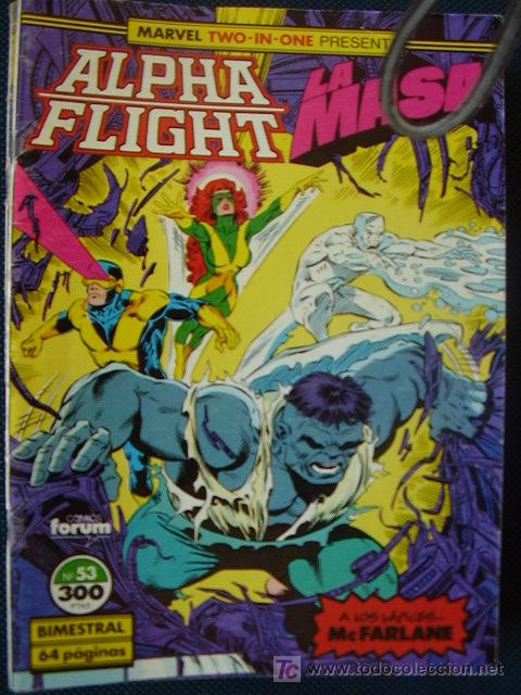 C&oacute;mics: ALPHA FLIGHT/LA MASA. N&ordm; 53. MARVEL TWO IN ONE. FORUM - Foto 1