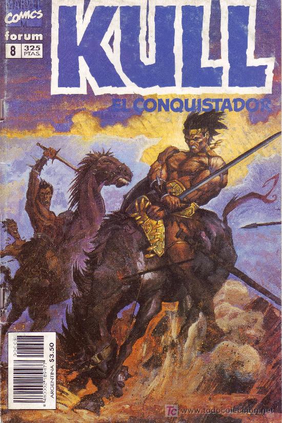 C&oacute;mics: KULL El Conquistador Marvel Comics N&ordm; 8 - Foto 1