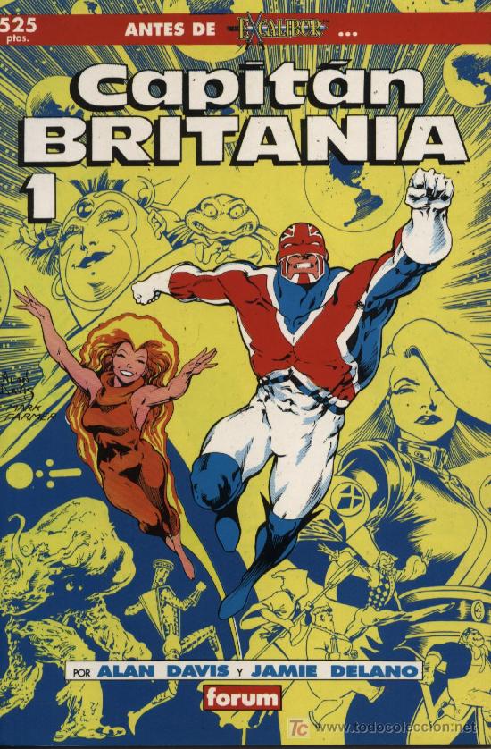 C&oacute;mics: Capit&aacute;n Britania - n&ordm; 1 - Forum 1990 - Foto 1