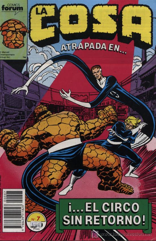 C&oacute;mics: LA COSA - N&ordm; 7 - FORUM 1989 - Foto 1