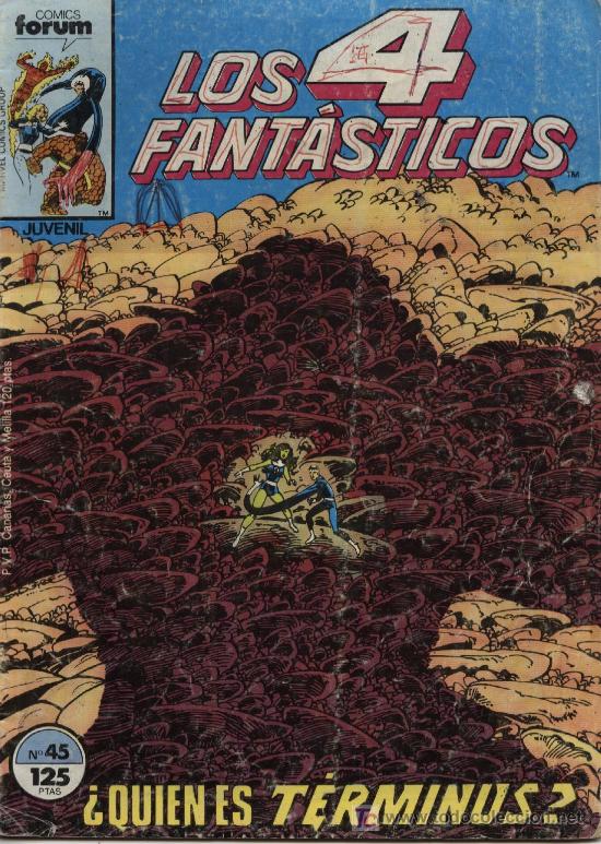 C&oacute;mics: Los 4 Fant&aacute;sticos  -  n&ordm; 45  -  Forum 1985 - Foto 1