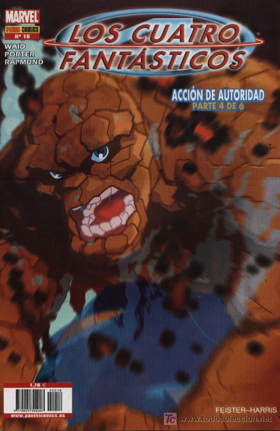 C&oacute;mics: Los 4 Fant&aacute;sticos  -  n&ordm; 18  -  Panini Comics 2005 - Foto 1