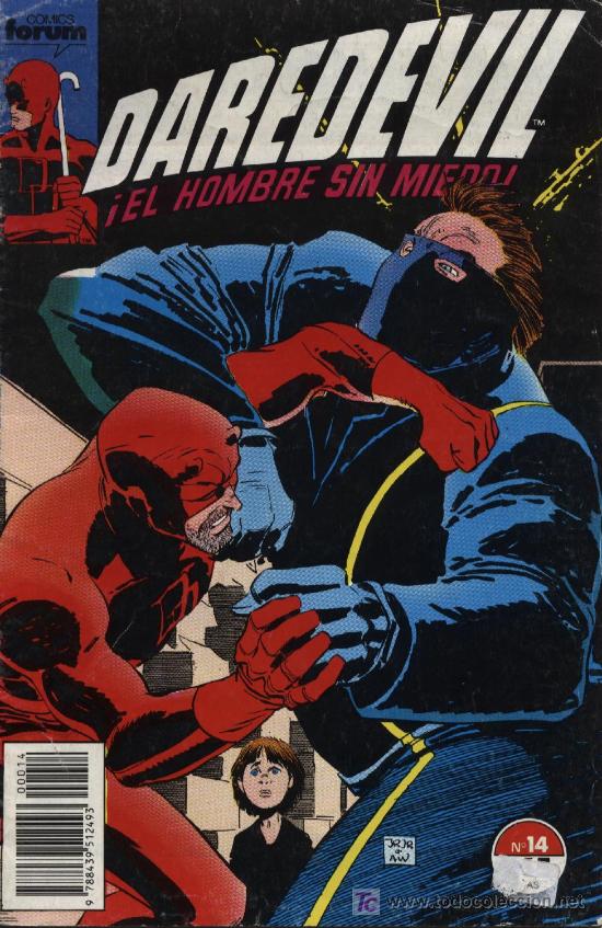 C&oacute;mics: Daredevil  -  vol.2 n&ordm; 14  -  Forum 1990 - Foto 1