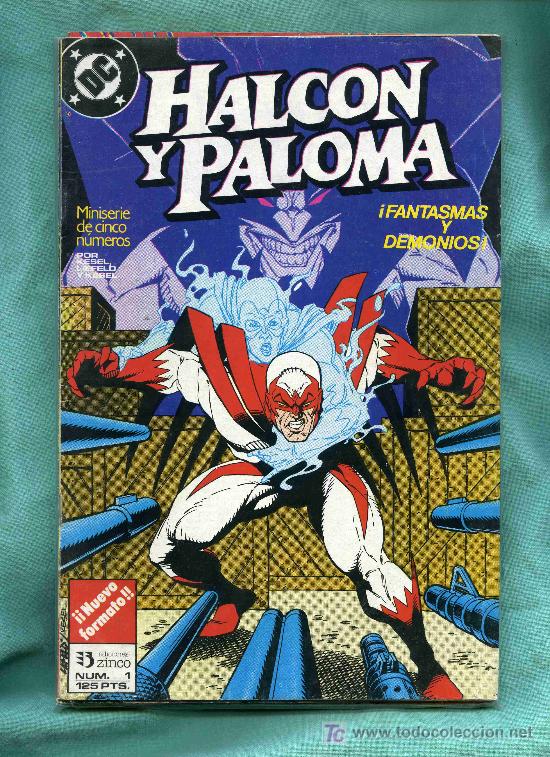 C&oacute;mics: SERIE         COMICS D.C.       HALCON Y PALOMA        COLECCION COMPLETA       5 EJEMPLARES - Foto 1