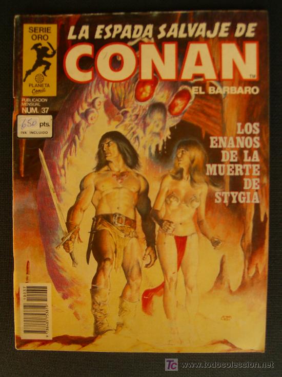C&oacute;mics: LA ESPADA SALVAJE DE CONAN. NUMERO 37 cj 27 - Foto 1