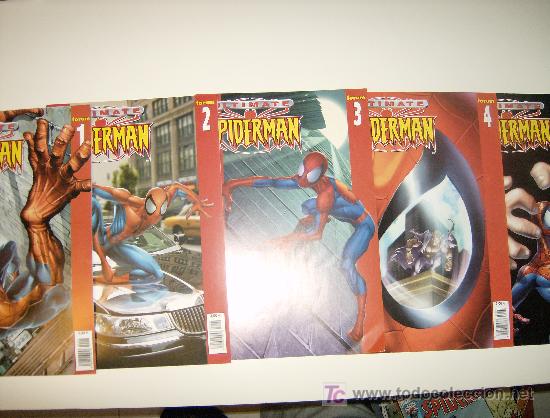 C&oacute;mics: Ultimate Spiderman (Forum): lote con los 5 primeros n&uacute;meros. - Foto 1