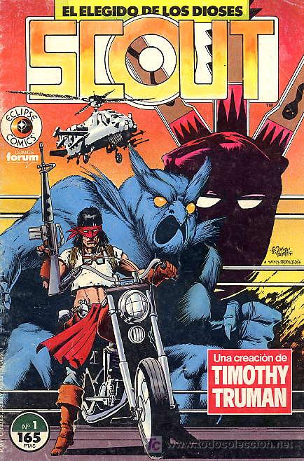 C&oacute;mics: SCOUT n&ordm; 1 - ECLIPSE COMICS - PLANETA 1990 - Foto 1