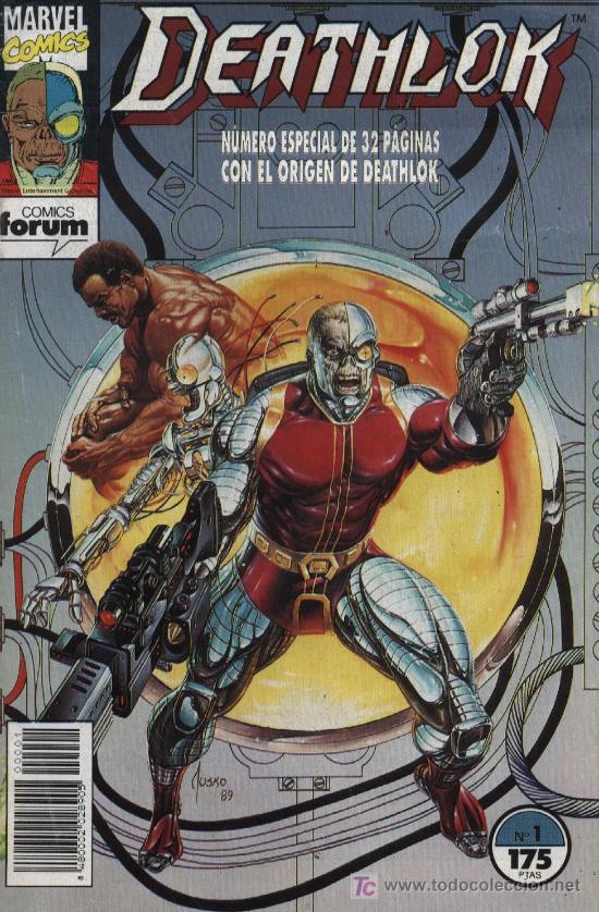 C&oacute;mics: Deathlok  -  n&ordm; 1  -  Forum 1993 - Foto 1