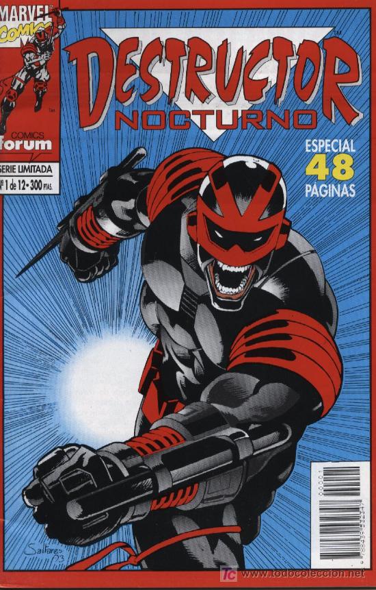C&oacute;mics: Destructor Nocturno  -  n&ordm; 1 de 12  -  Forum 1994 - Foto 1