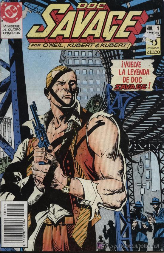C&oacute;mics: Doc Savage  -  n&ordm; 1 de 4  -  Forum 1990 - Foto 1