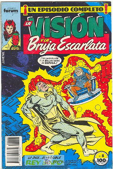 C&oacute;mics: LA VISION Y LA BRUJA ESCARLATA N&ordm;8 - Foto 1