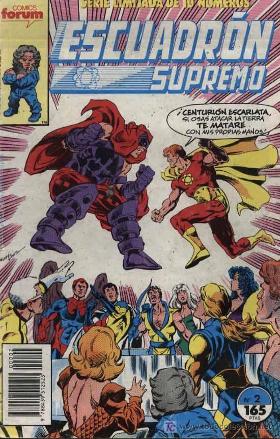 C&oacute;mics: ESCUADR&Oacute;N SUPREMO - N&ordm; 2 DE 10 - FORUM 1985 - Foto 1