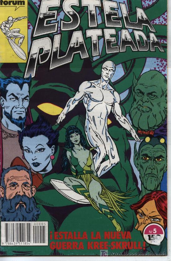 C&oacute;mics: ESTELA PLATEADA - N&ordm; 5 - FORUM 1987 - Foto 1