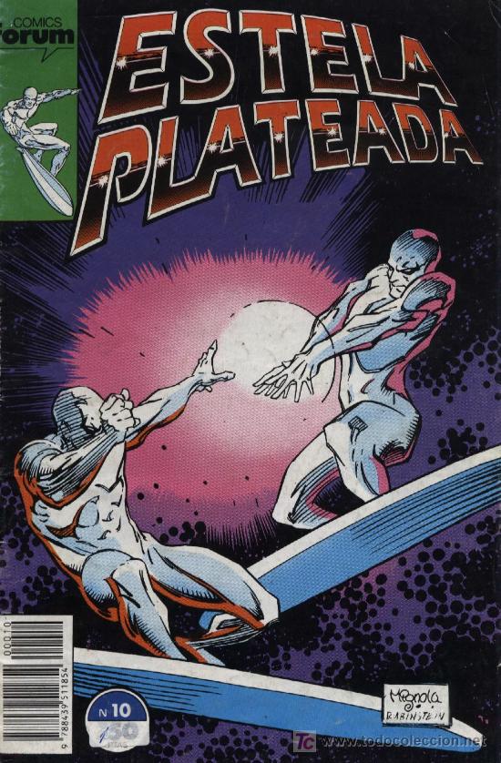 C&oacute;mics: ESTELA PLATEADA - N&ordm; 10 - FORUM 1987 - Foto 1