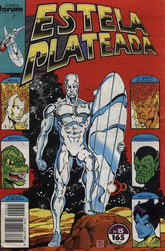 C&oacute;mics: ESTELA PLATEADA - N&ordm; 15 - FORUM 1987 - Foto 1