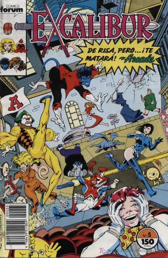 C&oacute;mics: EXCALIBUR - N&ordm; 5 - FORUM 1989