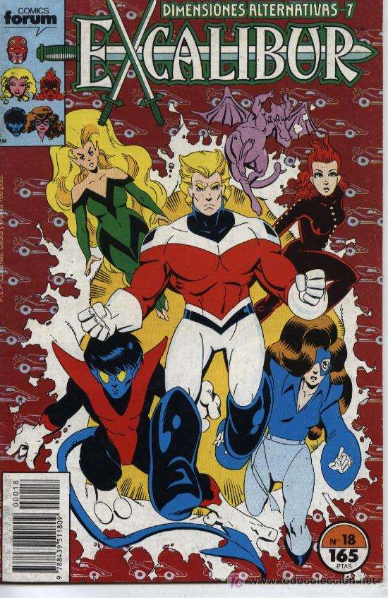 Comics: EXCALIBUR - N&ordm; 18 - FORUM 1989