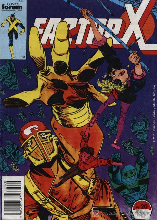 C&oacute;mics: Factor X  -  n&ordm; 20  -  Forum 1988 - Foto 1
