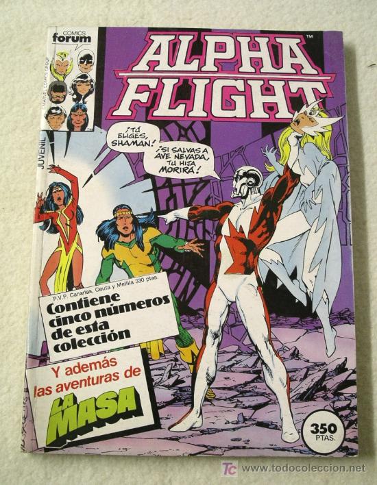 C&oacute;mics: Alpha Flight retapado 5 n&uacute;meros, del 27 al 31 - Foto 1