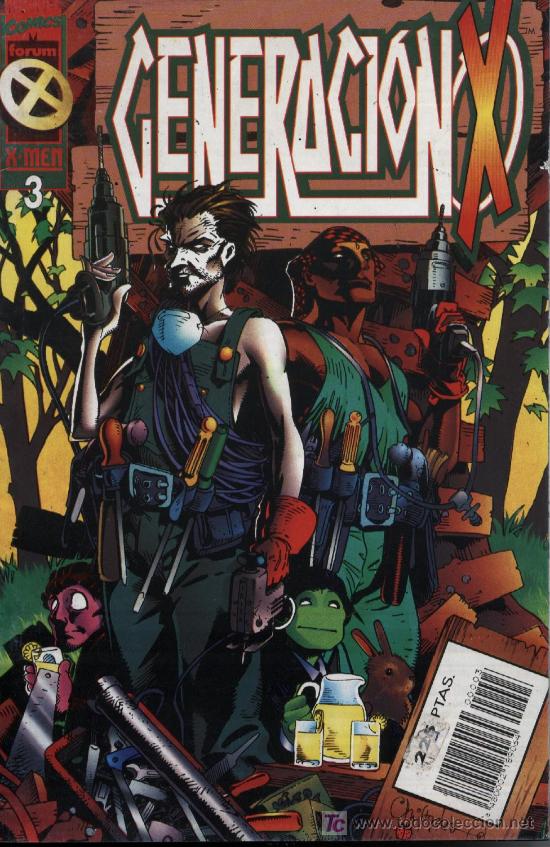 C&oacute;mics: GENERACI&Oacute;N X  -  vol. 2  n&ordm; 3  -  Forum 1995 - Foto 1