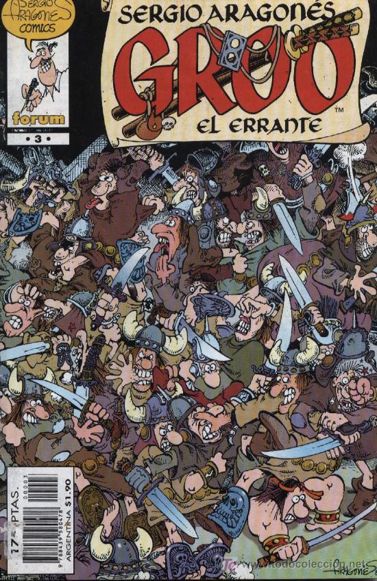 C&oacute;mics: Groo El Errante  -  n&ordm; 3  -  Forum 1999 (Sergio Aragon&eacute;s) - Foto 1