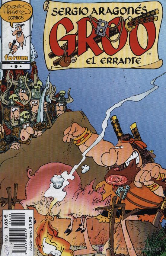 C&oacute;mics: Groo El Errante  -  n&ordm; 9  -  Forum 1999 (Sergio Aragon&eacute;s) - Foto 1