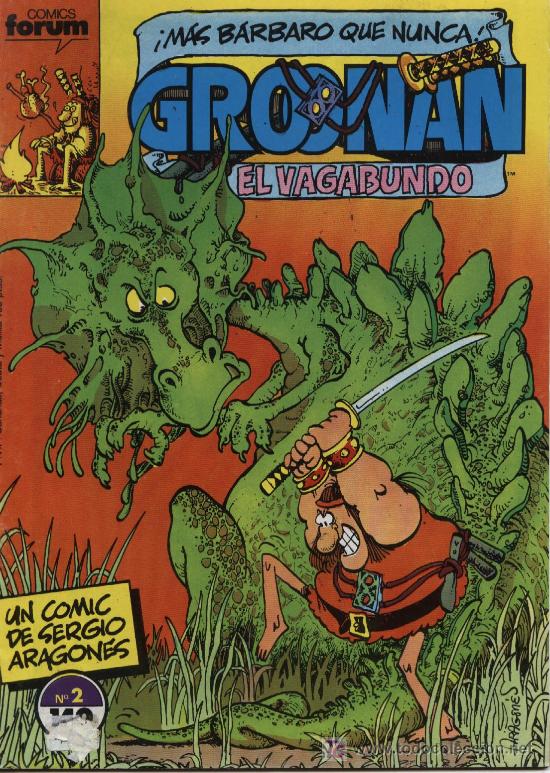 C&oacute;mics: Groonan El Vagabundo  -  n&ordm; 2  -  Forum 1985 (Sergio Aragon&eacute;s) - Foto 1