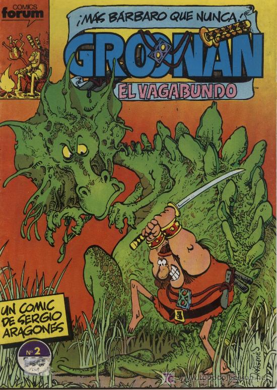 C&oacute;mics: Groonan El Vagabundo  -  n&ordm; 2  -  Forum 1985 (Sergio Aragon&eacute;s) - Foto 1