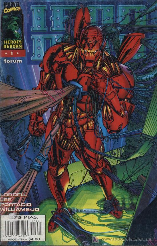 C&oacute;mics: Iron Man: Heroes Reborn  -  n&ordm; 1  -  Forum 1996 - Foto 1