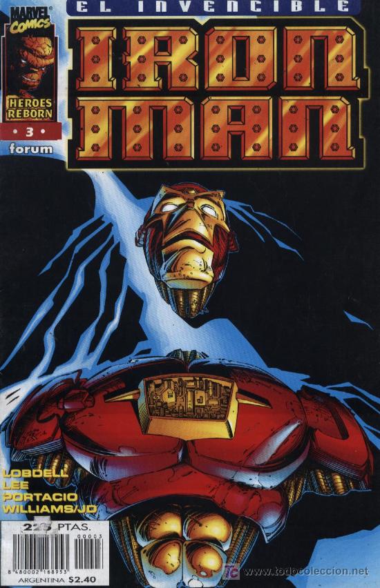 C&oacute;mics: Iron Man: Heroes Reborn  -  n&ordm; 3  -  Forum 1996 - Foto 1