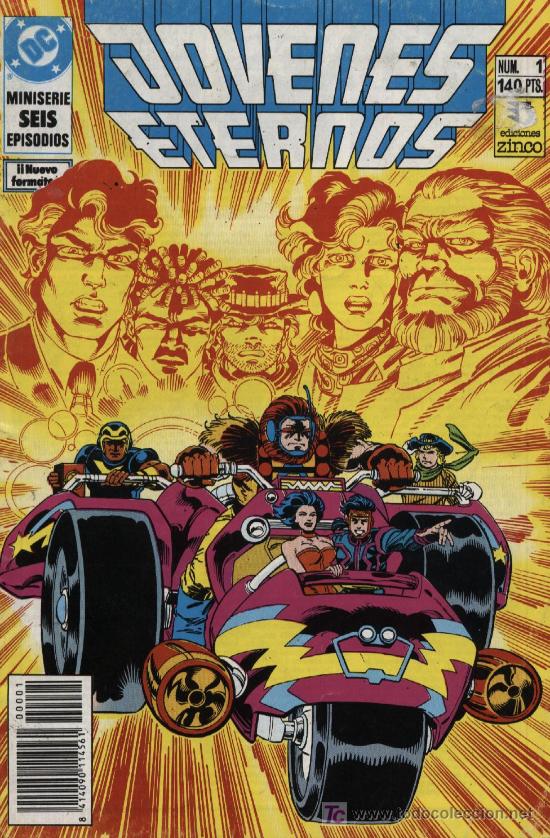 C&oacute;mics: Jovenes Eternos  -  n&ordm; 1 de 6  -  Forum 1990 - Foto 1