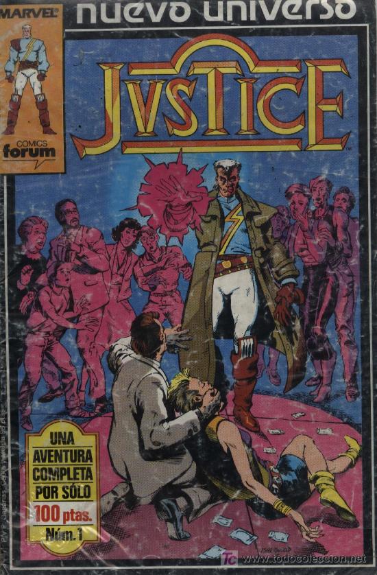C&oacute;mics: Justice  -  n&ordm; 1  -  Forum 1986 - Foto 1
