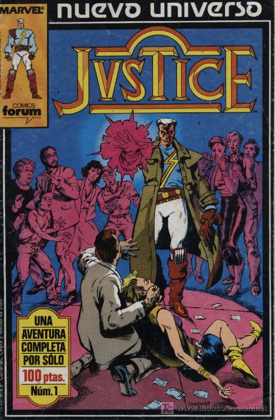 C&oacute;mics: Justice  -  n&ordm; 1  -  Forum 1986 - Foto 1