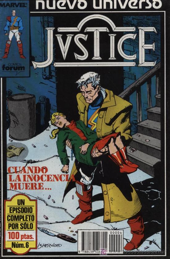 C&oacute;mics: Justice  -  n&ordm; 6  -  Forum 1986 - Foto 1