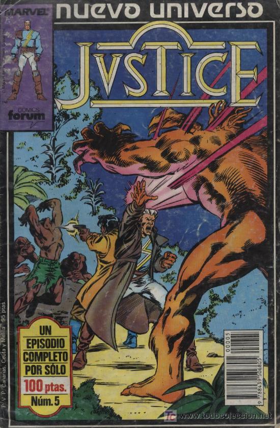C&oacute;mics: Justice  -  n&ordm; 5  -  Forum 1986 - Foto 1